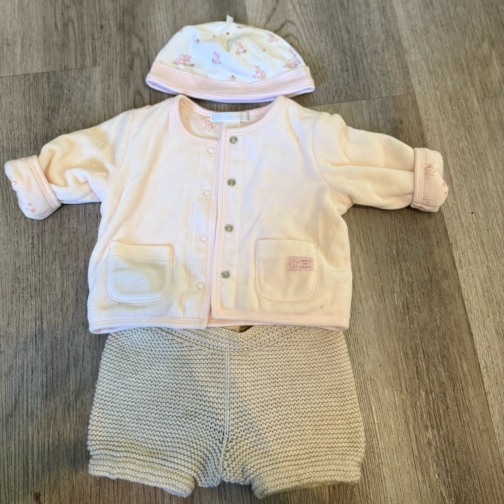 Hanna Andersson Janie and Jack Baby Girl Bundle